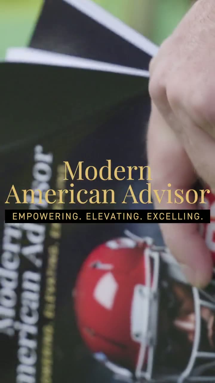 Still from an example Modern American Advisor executive interview